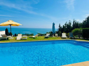 Oasis Santorina Pool Sea Sky